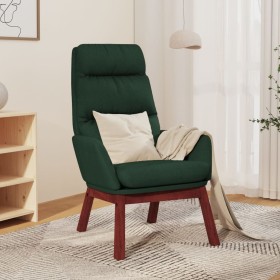 Sillón de relax de tela verde oscuro de , Sillones - Ref: Foro24-341164, Precio: 128,53 €, Descuento: %