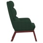 Sillón de relax de tela verde oscuro de , Sillones - Ref: Foro24-341164, Precio: 128,53 €, Descuento: %