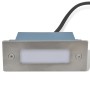 Luces LED empotrables para escaleras 6 uds 44x111x56 mm de , Iluminación de exterior - Ref: Foro24-272493, Precio: 93,99 €, D...