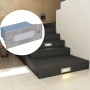 Luces LED empotrables para escaleras 6 uds 44x111x56 mm de , Iluminación de exterior - Ref: Foro24-272493, Precio: 93,99 €, D...