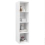 TV de pared con madera contrachapada blanco 37x37x142,5 cm de , Muebles TV - Ref: Foro24-805489, Precio: 61,13 €, Descuento: ...