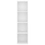 TV de pared con madera contrachapada blanco 37x37x142,5 cm de , Muebles TV - Ref: Foro24-805489, Precio: 61,13 €, Descuento: ...