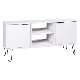 Mueble de TV New York madera maciza de pino blanco de , Muebles TV - Ref: Foro24-321145, Precio: 68,44 €, Descuento: %