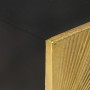Mesita de noche con frontal de latón mango maciza 40x30x50 cm de , Mesitas de noche - Ref: Foro24-322680, Precio: 126,03 €, D...