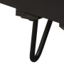 Mesita de noche con frontal de latón mango maciza 40x30x50 cm de , Mesitas de noche - Ref: Foro24-322680, Precio: 126,03 €, D...