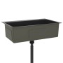 Fregadero hecho a mano acero inoxidable negro de , Fregaderos - Ref: Foro24-51515, Precio: 152,01 €, Descuento: %