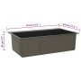 Fregadero hecho a mano acero inoxidable negro de , Fregaderos - Ref: Foro24-51515, Precio: 152,01 €, Descuento: %