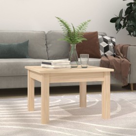 Mesa de centro de madera maciza de pino 45x45x30 cm de , Mesas de centro - Ref: Foro24-814224, Precio: 31,98 €, Descuento: %