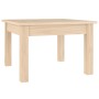 Mesa de centro de madera maciza de pino 45x45x30 cm de , Mesas de centro - Ref: Foro24-814224, Precio: 31,98 €, Descuento: %