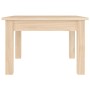 Mesa de centro de madera maciza de pino 45x45x30 cm de , Mesas de centro - Ref: Foro24-814224, Precio: 31,98 €, Descuento: %