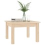 Mesa de centro de madera maciza de pino 45x45x30 cm de , Mesas de centro - Ref: Foro24-814224, Precio: 31,98 €, Descuento: %