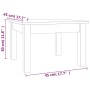 Mesa de centro de madera maciza de pino 45x45x30 cm de , Mesas de centro - Ref: Foro24-814224, Precio: 31,98 €, Descuento: %