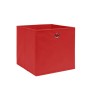 Cajas de almacenaje 4 uds tela no tejida rojo 28x28x28 cm de , Cestas para almacenaje - Ref: Foro24-325219, Precio: 22,19 €, ...