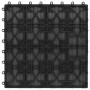 Baldosas porche relieve profundo WPC 30x30 cm 1 m² negro 11 uds de , Suelos y moquetas - Ref: Foro24-45036, Precio: 68,04 €, ...