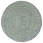 Manteles individuales redondos 4 uds yute verde oliva liso 38cm de , Manteles individuales - Ref: Foro24-133840, Precio: 26,8...