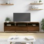 Mueble de TV madera contrachapada roble marrón 150x30x44,5 cm de , Muebles TV - Ref: Foro24-831267, Precio: 111,93 €, Descuen...