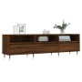 Mueble de TV madera contrachapada roble marrón 150x30x44,5 cm de , Muebles TV - Ref: Foro24-831267, Precio: 111,93 €, Descuen...
