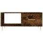 Mesa de centro madera contrachapada roble ahumado 90x50x40 cm de , Mesas de centro - Ref: Foro24-829201, Precio: 44,93 €, Des...