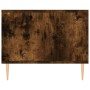 Mesa de centro madera contrachapada roble ahumado 90x50x40 cm de , Mesas de centro - Ref: Foro24-829201, Precio: 44,93 €, Des...