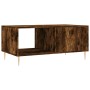 Mesa de centro madera contrachapada roble ahumado 90x50x40 cm de , Mesas de centro - Ref: Foro24-829201, Precio: 44,93 €, Des...