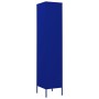 Armario taquilla de acero azul marino 35x46x180 cm de , Taquillas y armarios de almacenamiento - Ref: Foro24-336253, Precio: ...