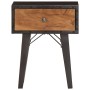 Mesita de noche de madera maciza reciclada 40x30x50 cm de , Mesitas de noche - Ref: Foro24-287856, Precio: 86,66 €, Descuento: %