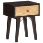Mesita de noche de madera maciza reciclada 40x30x50 cm de , Mesitas de noche - Ref: Foro24-287856, Precio: 86,66 €, Descuento: %