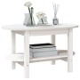 Mesa de centro de madera maciza de pino blanco 80x45x45 cm de , Mesas de centro - Ref: Foro24-822293, Precio: 78,05 €, Descue...