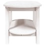 Mesa de centro de madera maciza de pino blanco 80x45x45 cm de , Mesas de centro - Ref: Foro24-822293, Precio: 78,05 €, Descue...