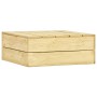 Set de sofás jardín 3 piezas con cojines madera pino impregnada de , Conjuntos de jardín - Ref: Foro24-3065783, Precio: 861,2...