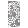 Adorno de pared de jardín acero corten rueda dentada 105x55 cm de , Carteles, copias y arte visual - Ref: Foro24-824492, Prec...