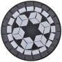 Mesa auxiliar para plantas mosaico negro y blanco de , Soportes para macetas - Ref: Foro24-41129, Precio: 36,95 €, Descuento: %