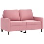 Juego de sofás con cojines 3 piezas terciopelo rosa de , Sofás - Ref: Foro24-3201479, Precio: 696,50 €, Descuento: %