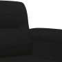 Juego de sofás con cojines 3 piezas tela microfibra negro de , Sofás - Ref: Foro24-3202293, Precio: 764,65 €, Descuento: -5%%