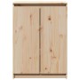 Aparador madera maciza de pino 60x36x84 cm de , Aparadores - Ref: Foro24-808108, Precio: 99,14 €, Descuento: %