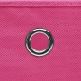 Cajas de almacenaje 4 uds tela rosa 32x32x32 cm de , Cestas para almacenaje - Ref: Foro24-288345, Precio: 25,18 €, Descuento: %