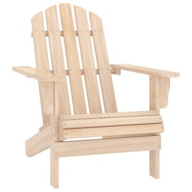 Silla de jardín Adirondack madera maciza de abeto de , Sillas de jardín - Ref: Foro24-315872, Precio: 92,02 €, Descuento: %
