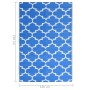 Alfombra de exterior PP ARAKIL azul 160x230 cm de , Protectores para exterior - Ref: Foro24-317000, Precio: 49,13 €, Descuent...