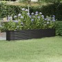 Jardinera acero con recubrimiento polvo antracita 224x40x36 cm de , Maceteros y jardineras - Ref: Foro24-318876, Precio: 52,6...