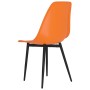 Sillas de comedor 2 unidades PP naranja de , Sillas de comedor - Ref: Foro24-338060, Precio: 103,70 €, Descuento: %