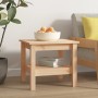 Mesa de centro de madera maciza de pino 45x45x40 cm de , Mesas de centro - Ref: Foro24-814264, Precio: 57,10 €, Descuento: -5%%