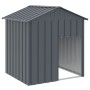 Caseta perros con tejado acero galvanizado gris 117x103x123cm de , Casetas para perros - Ref: Foro24-172349, Precio: 125,91 €...