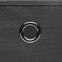 Cajas de almacenaje con tapas 10 uds gris 28x28x28 cm de , Cestas para almacenaje - Ref: Foro24-325194, Precio: 59,19 €, Desc...