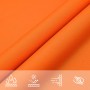 Toldo de vela rectangular tela Oxford naranja 4x6 m de , Sombrillas - Ref: Foro24-135712, Precio: 69,76 €, Descuento: %