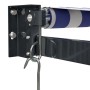 Toldo retráctil aluminio y tela azul y blanco 3,5x2,5 m de , Toldos - Ref: Foro24-3154447, Precio: 217,41 €, Descuento: -5%%