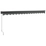 Toldo retráctil aluminio y tela gris antracita 4,5x3 m de , Toldos - Ref: Foro24-3154464, Precio: 277,77 €, Descuento: %
