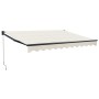 Toldo retráctil aluminio y tela color crema 3x2,5 m de , Toldos - Ref: Foro24-3154451, Precio: 201,31 €, Descuento: %