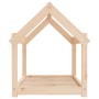 Cama para perros madera maciza de pino 81x60x70 cm de , Camas para perros - Ref: Foro24-822207, Precio: 63,80 €, Descuento: %