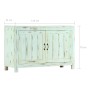 Aparador madera maciza de mango azul claro 110x35x70 cm de , Aparadores - Ref: Foro24-247763, Precio: 349,12 €, Descuento: %