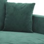 Juego de sofás con cojines 4 piezas terciopelo verde oscuro de , Sofás - Ref: Foro24-3201692, Precio: 646,84 €, Descuento: %